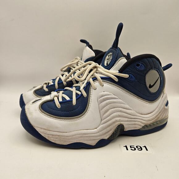 NIKE MEN\'S 4 AIR PENNY 2 ATLANTIC BLUE ORLANDO HOME 2023 FN4438-400 USED main image 5
